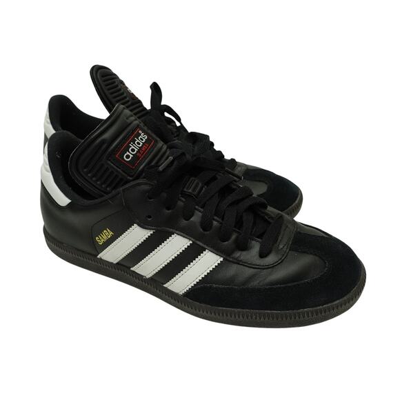 adidas Other - Adidas Mens Samba Classic Soccer Shoes Sneakers Black Running White Size 8.5